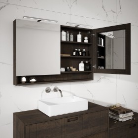 Lavabo À Poser + Meuble Suspendu en Wood Chêne Massif - 3 Tiroirs | 855