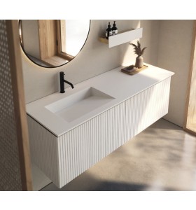 Ensemble meuble 3D et vasque Sur Mesure | 2 tiroirs - 3903
